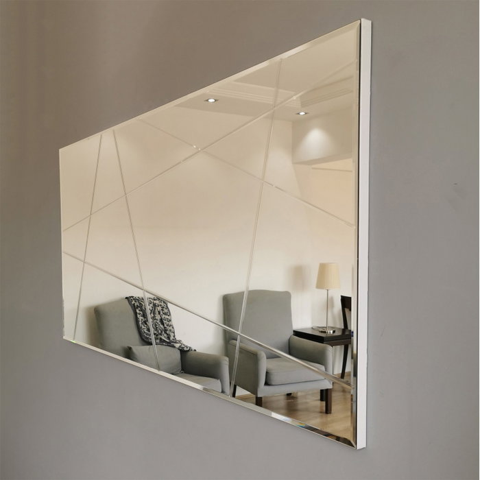 Hanah Home Espejo A331Y Plata 130x62 cm